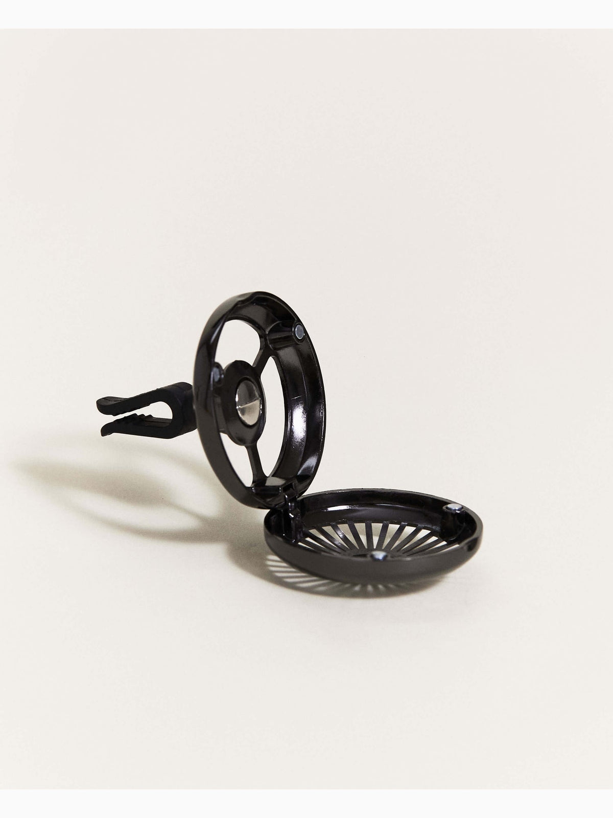 Car Wheel Car Diffuser Vent Clip, Gun Metal, Lampe Berger (3)