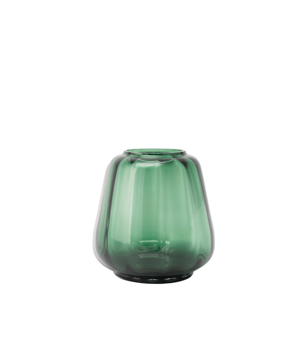 Kuro Wave Vase Small, Moss, XLBoom