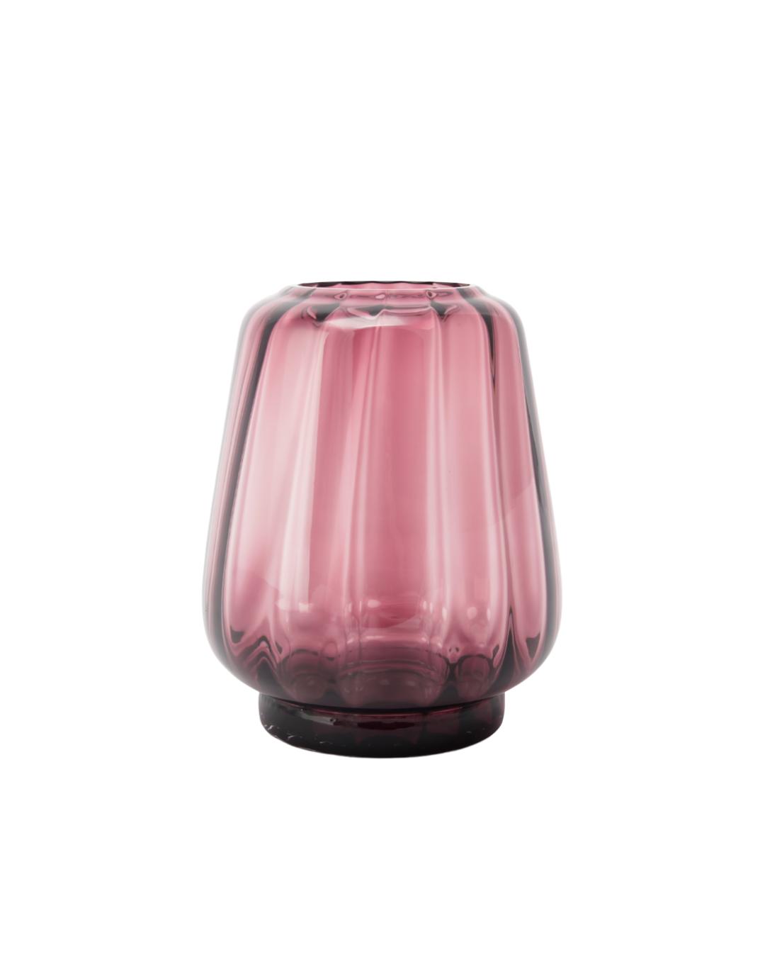 Kuro Wave Vase Large, Plum, XLBoom