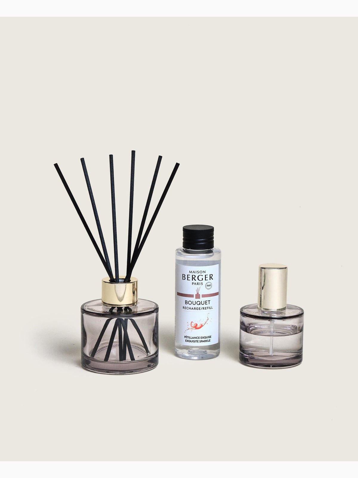 Rosalie Pétillance Exquise Mini Bouquet and Room Spray Duo, Lampe Berger