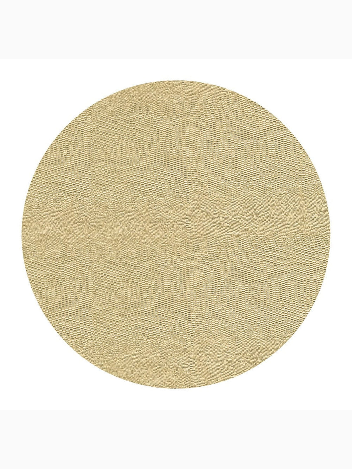 Platinum Lizard Round Felt-Backed Placemat, Caspari (3)