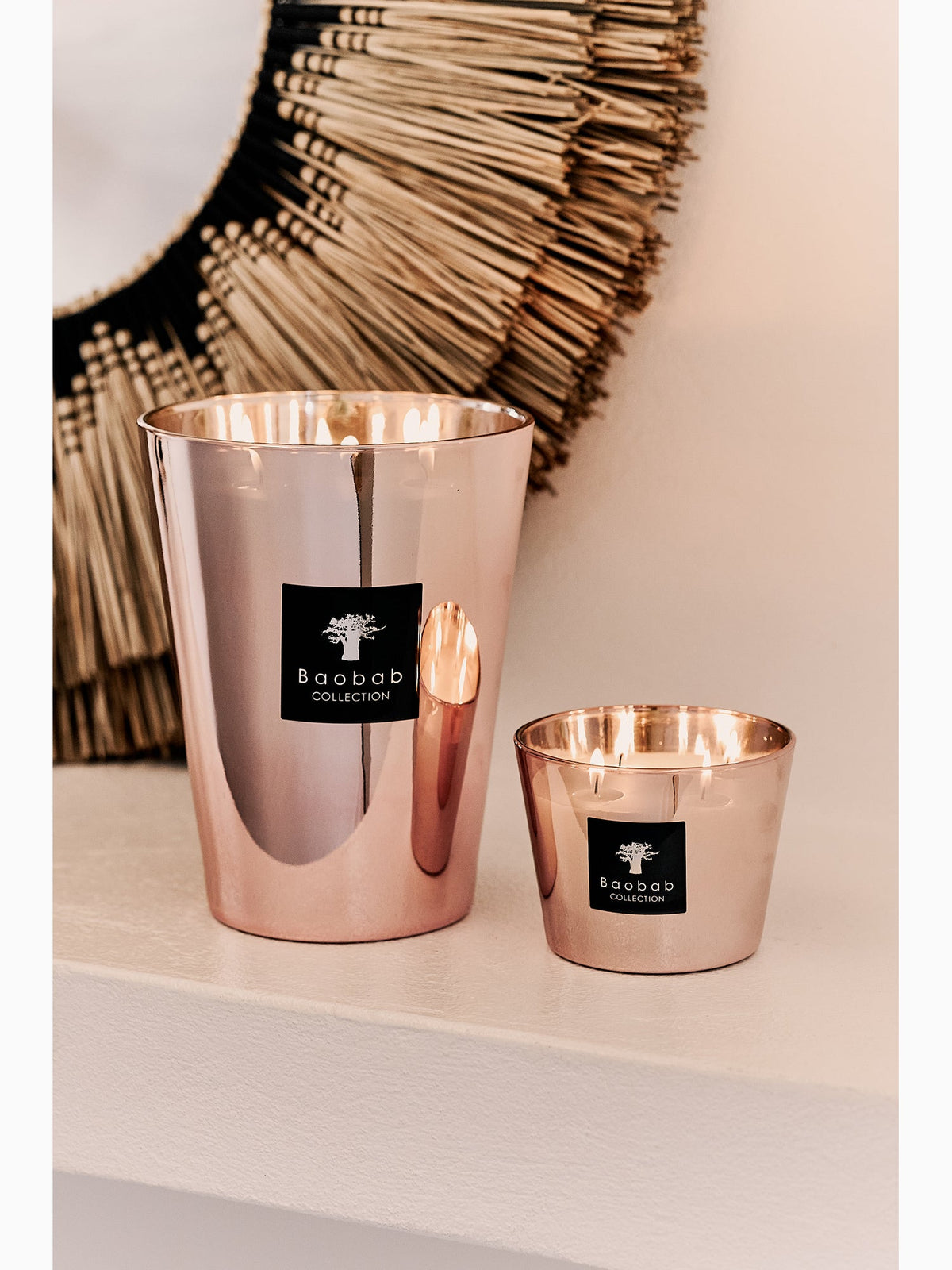 Les Exclusives Roseum Scented Candle, Max 08, Baobab Collection