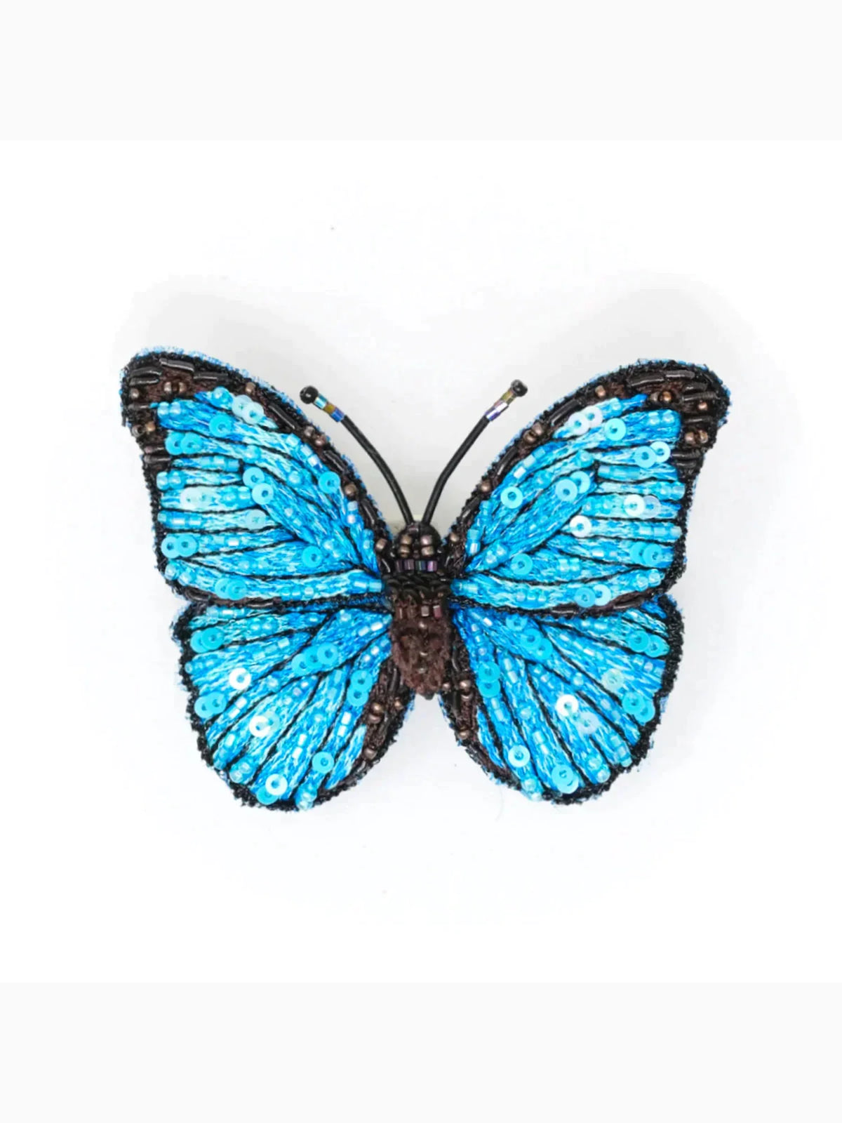 Blue Morpho Brooch Pin, Trovelore
