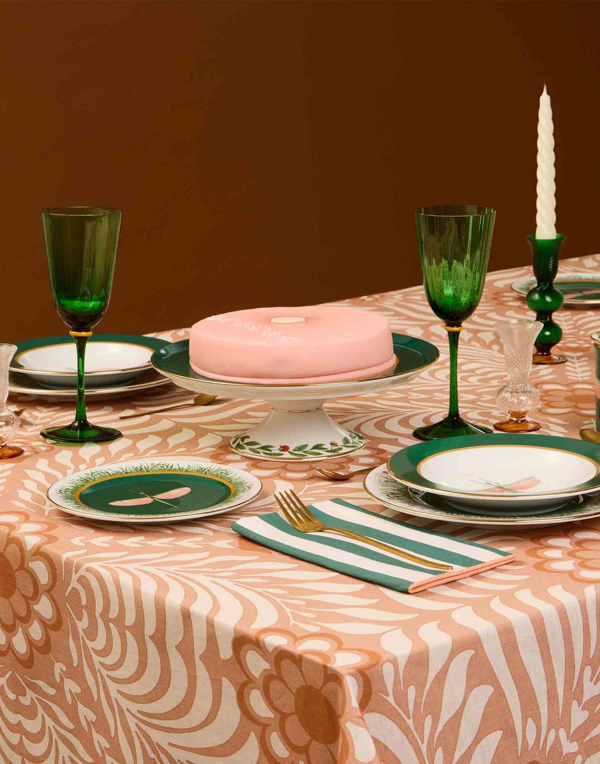 Libellula Cake Stand, Green, La DoubleJ (5)
