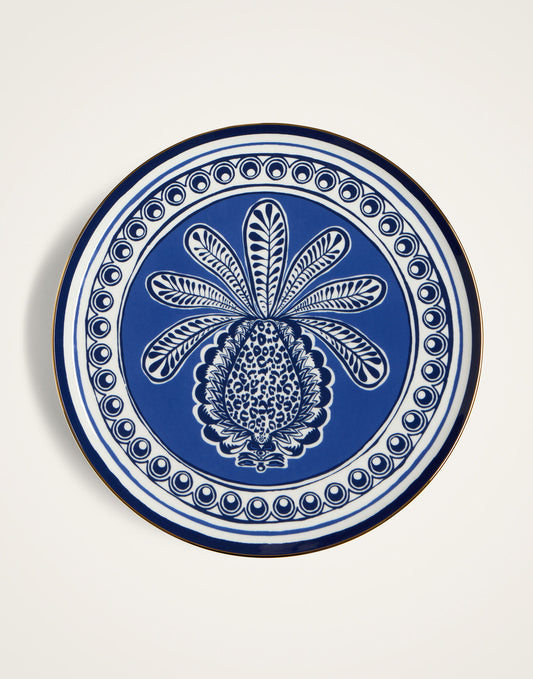 Big Pineapple Cake Stand, Blue, La DoubleJ (2)
