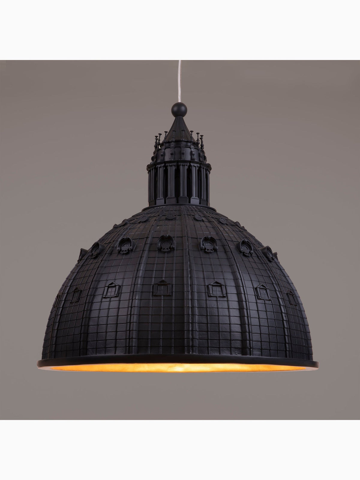 Cupolone Quarantacinque Ceiling Lamp, Grey, Seletti (2)