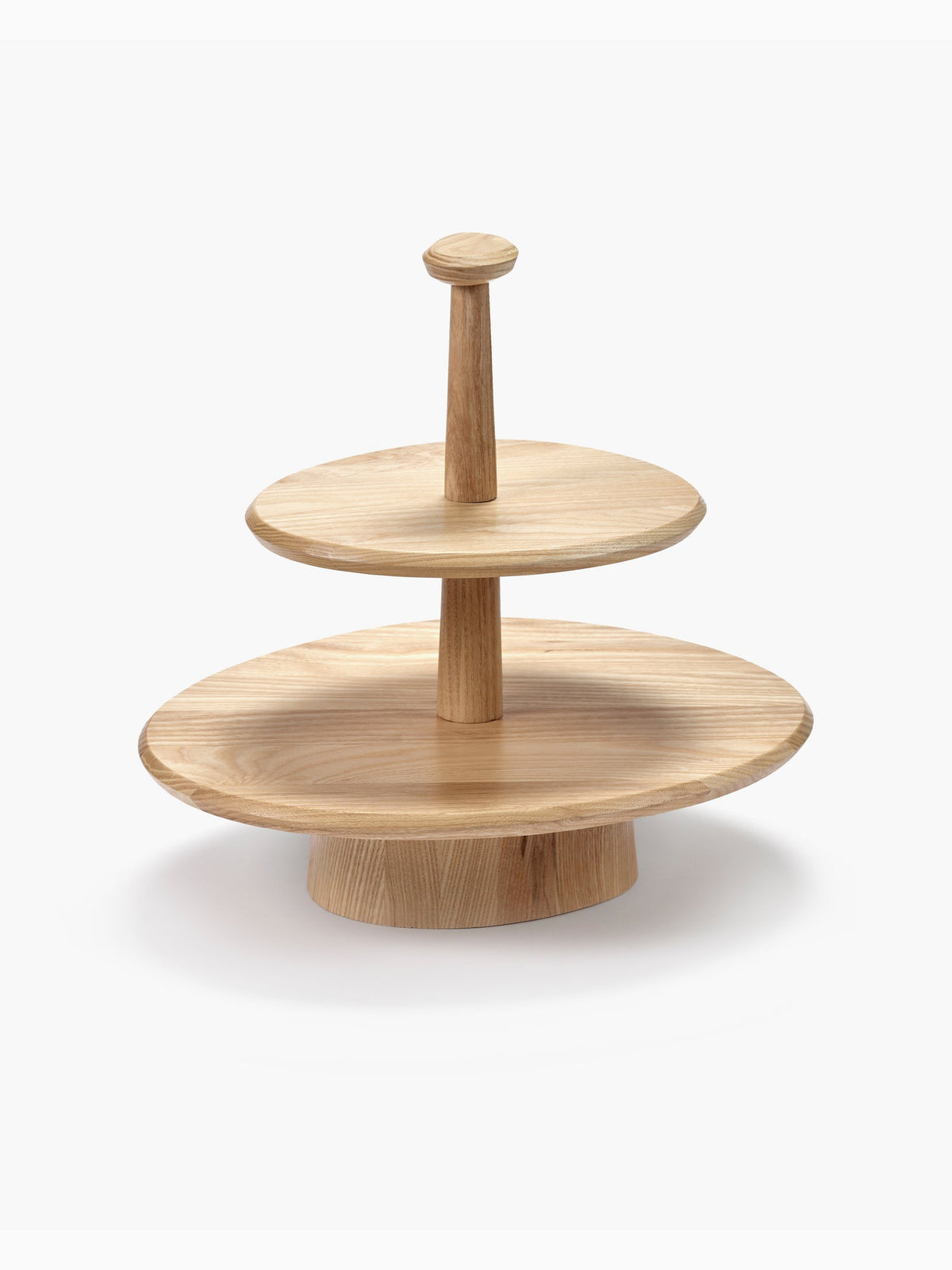Dune Two-Tier Cake Stand 01, Light Brown, Serax