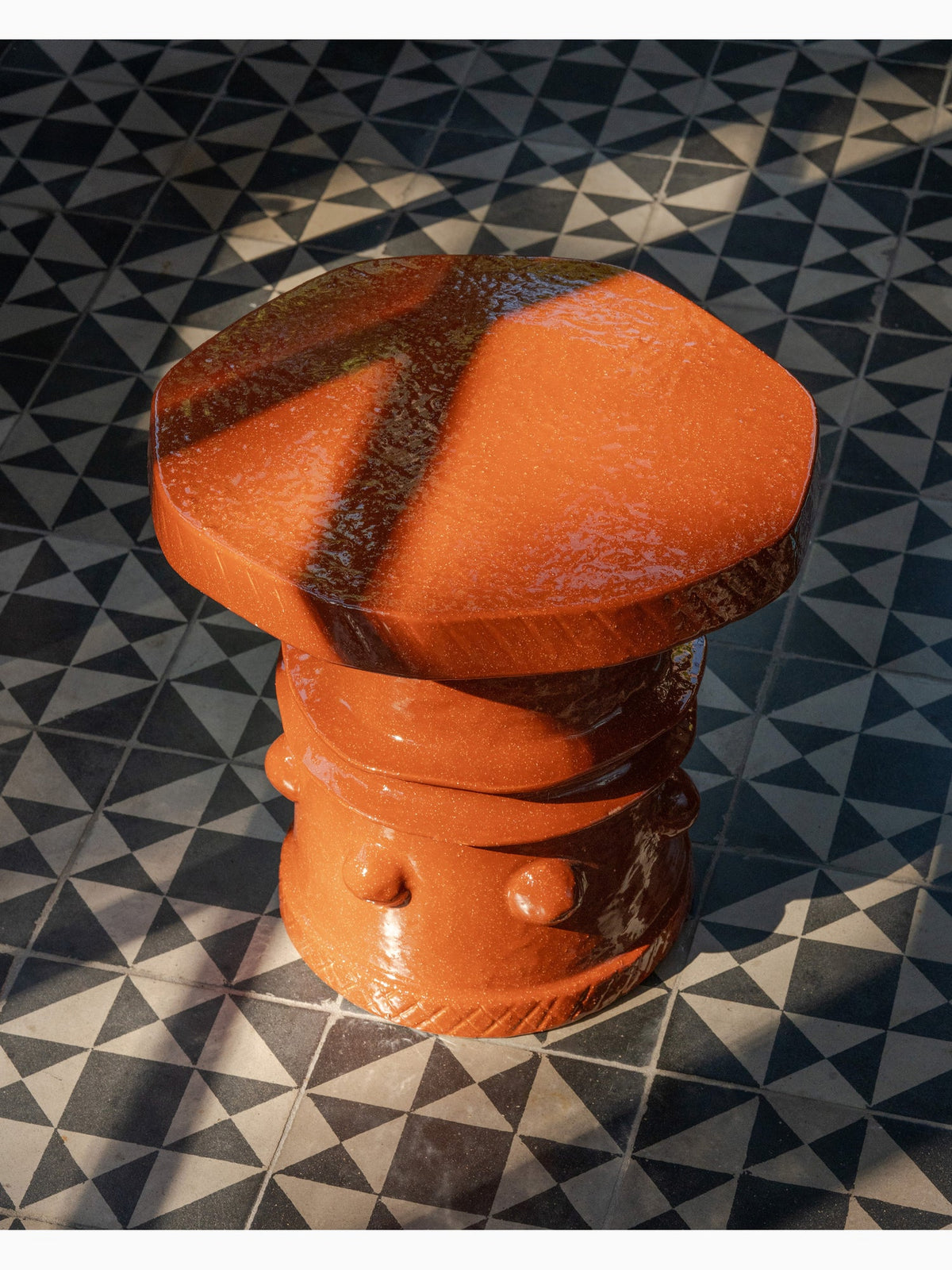 Clara Side Table 08, Rust, Serax (2)