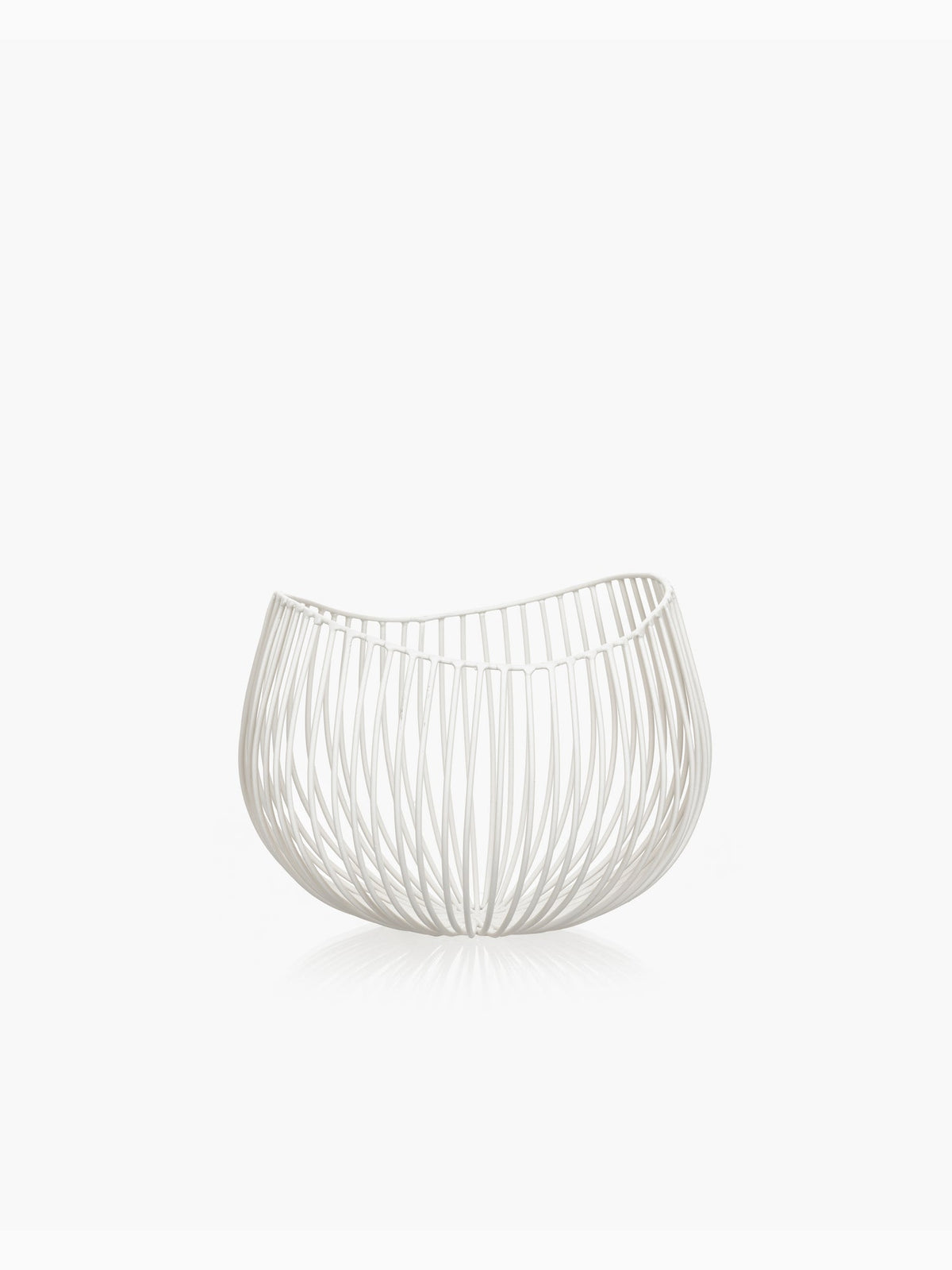Gio Iron Basket, White, Serax