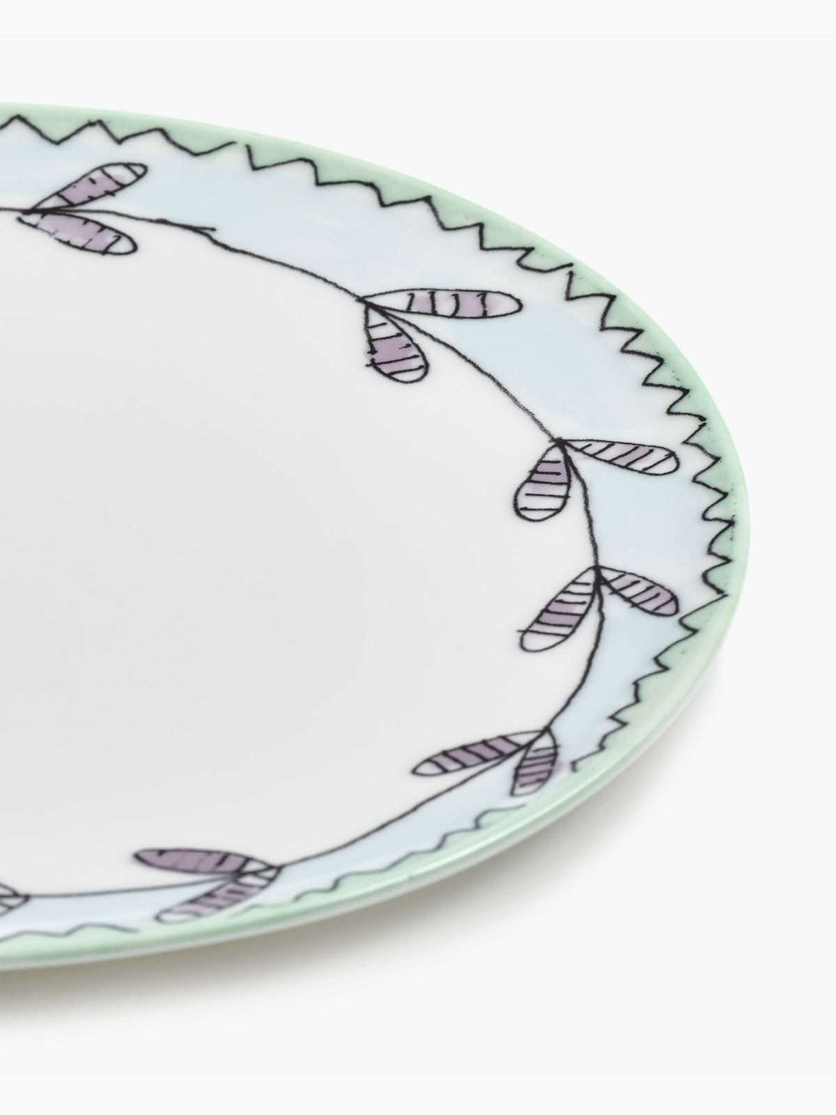 Midnight Flowers Dinner Plate, Blossom Milk, Serax (5)