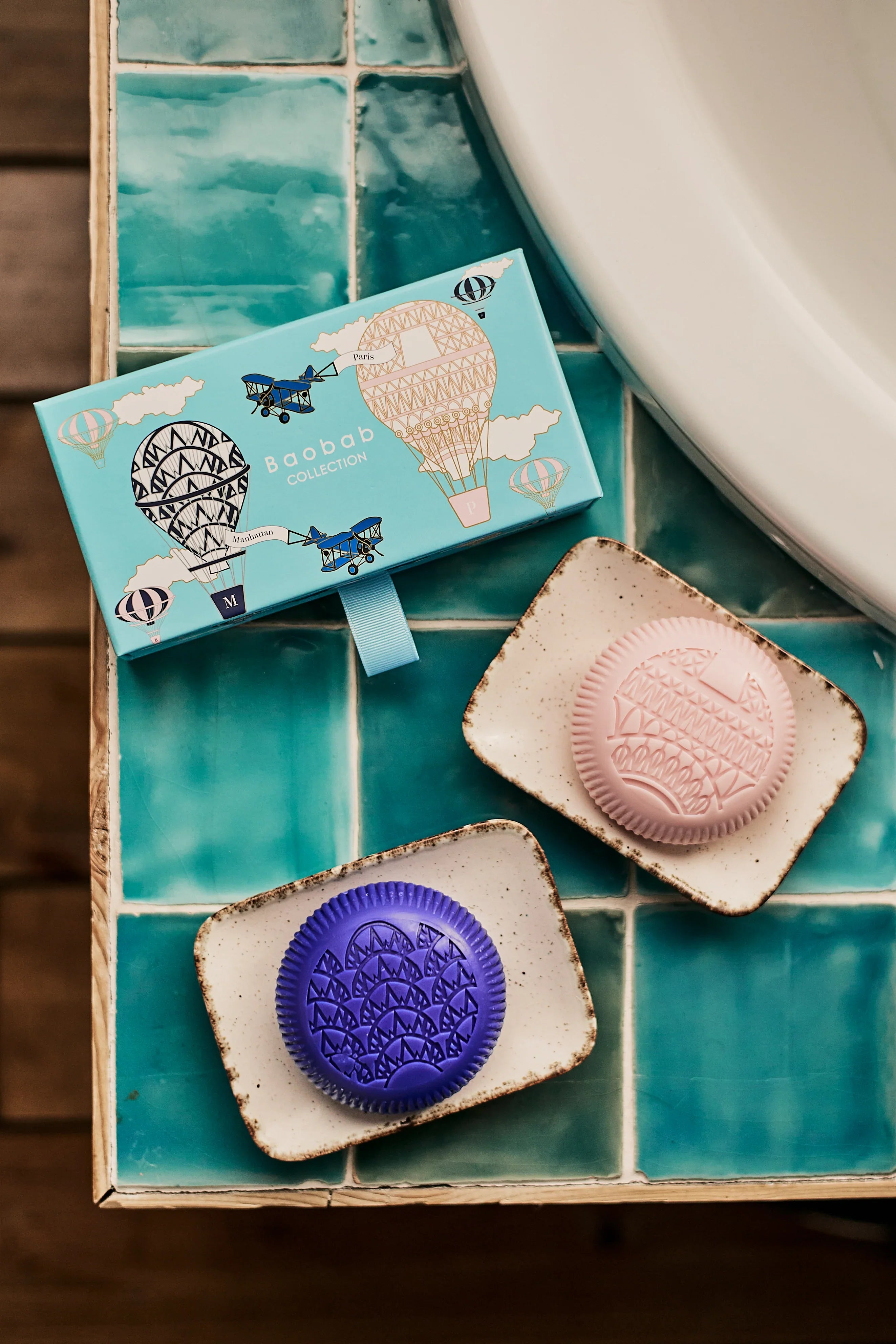 GIFT BOX SOAP PARIS/MANHATTAN