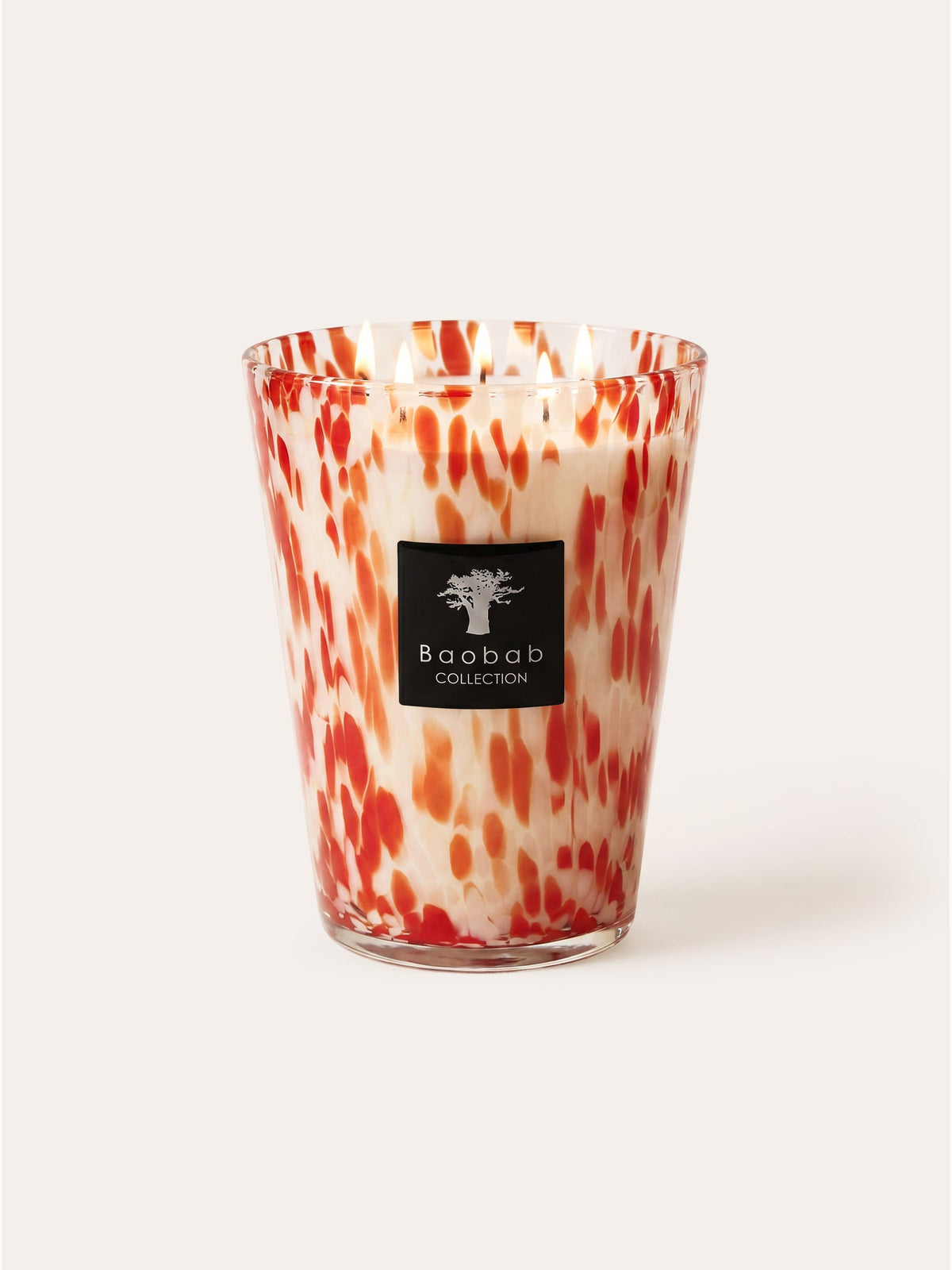 Pearls Coral Scented Candle, Max 24, Baobab Collection