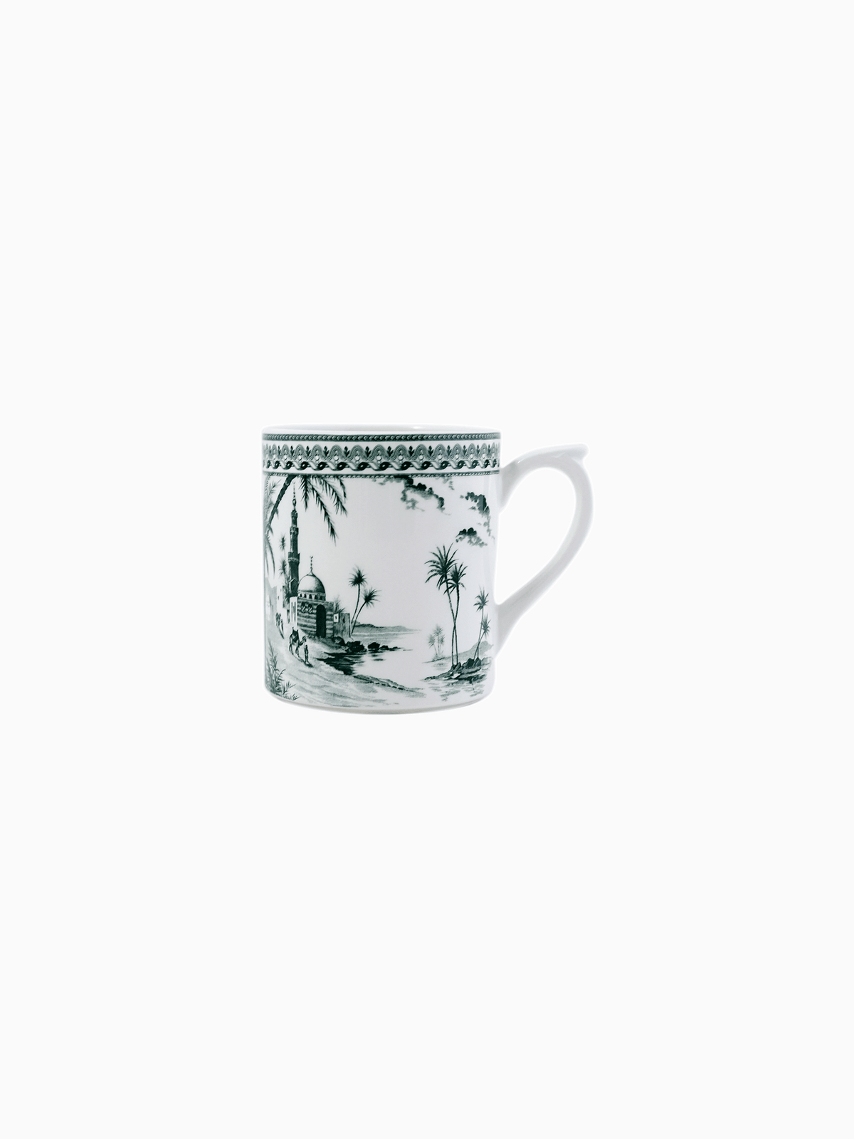 Les Dépareillées Mug, Green, Gien