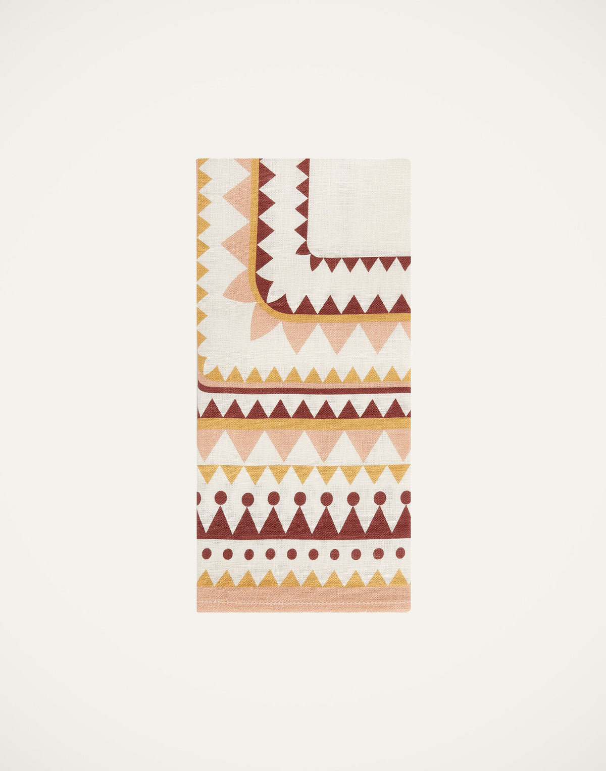Doric Placée Large Napkins Set of 2, Pink, La DoubleJ (2)