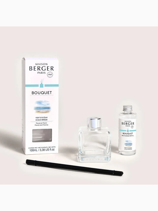 Ocean Breeze Cube Reed Diffuser, Lampe Berger (2)