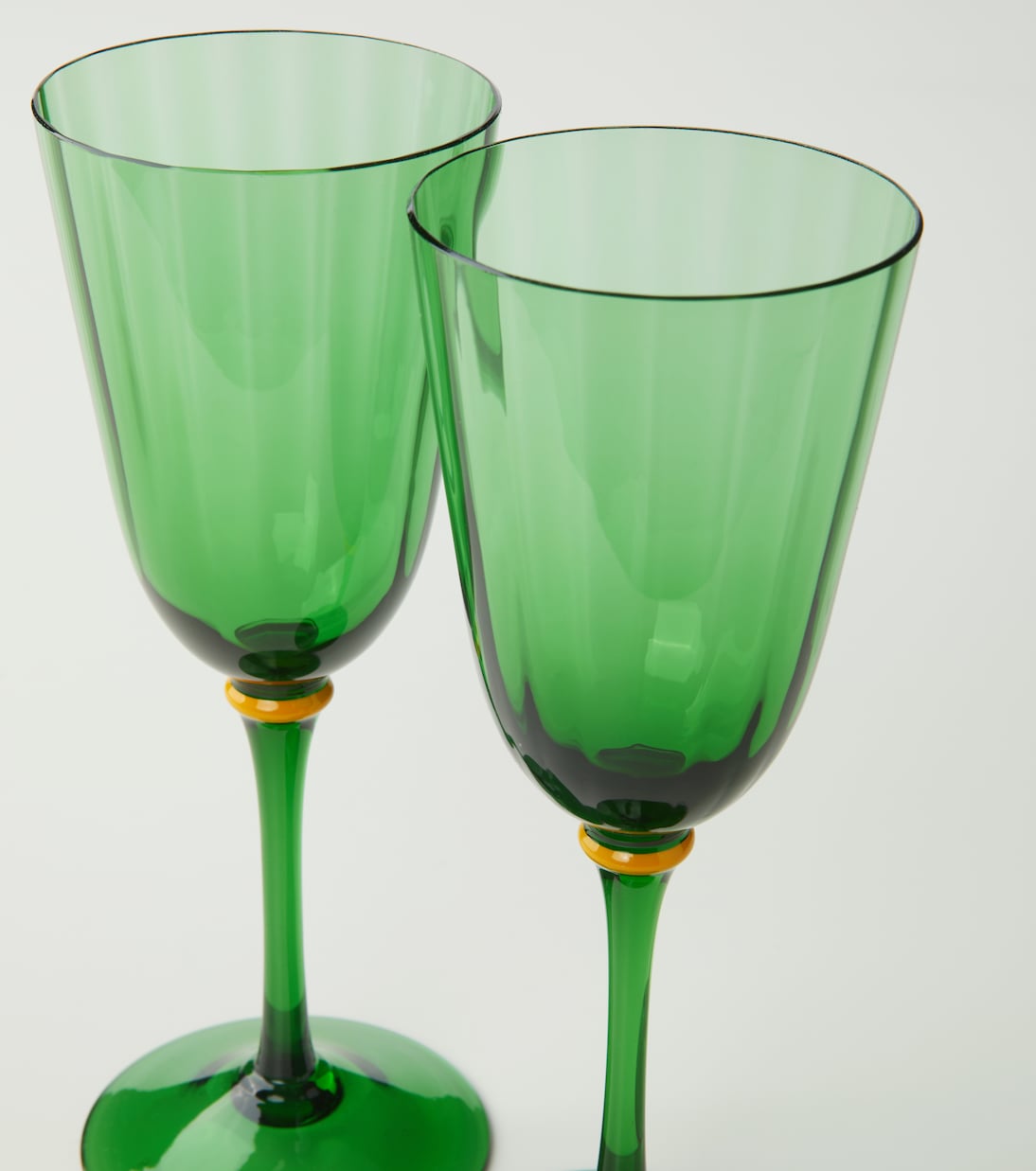 Rainbow Wine Glasses Set of 2, Green, La DoubleJ (4)