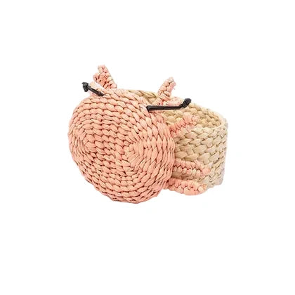 PINK CRABBY NAPKIN RING