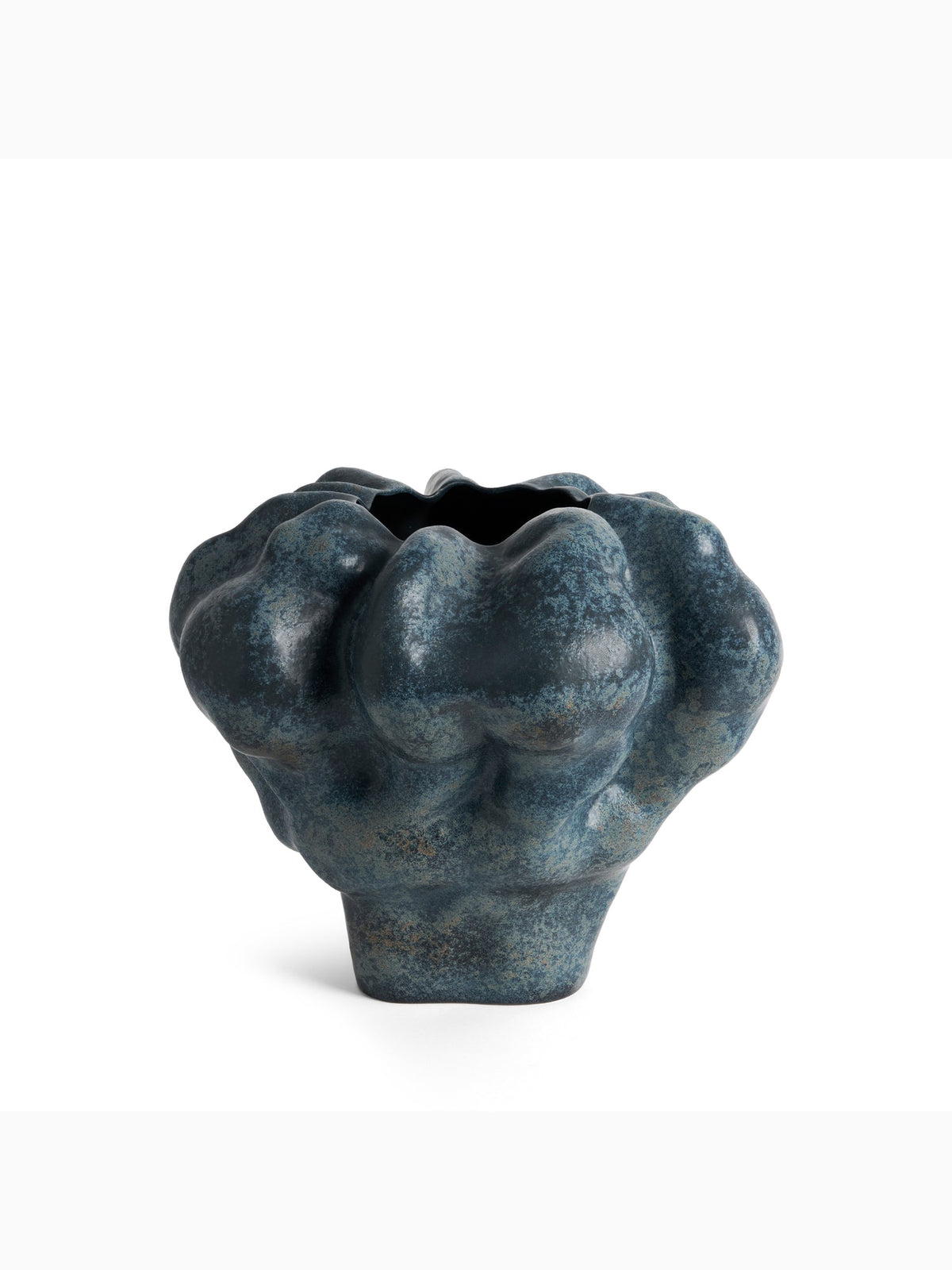 Timna Vase Extra-Short, Aged Iron, L'Objet