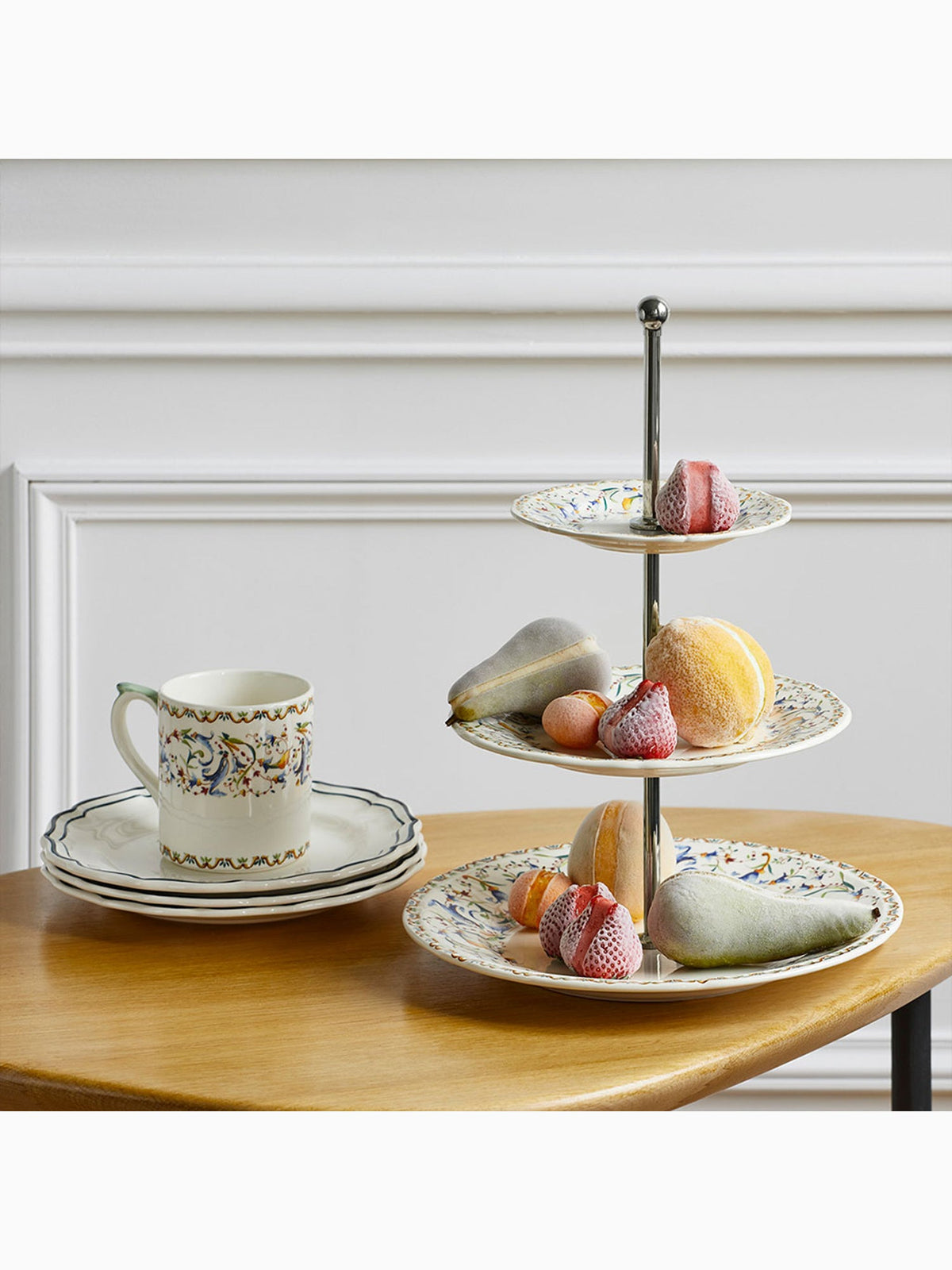 Toscana Three-Tier Cake Stand, Gien (2)