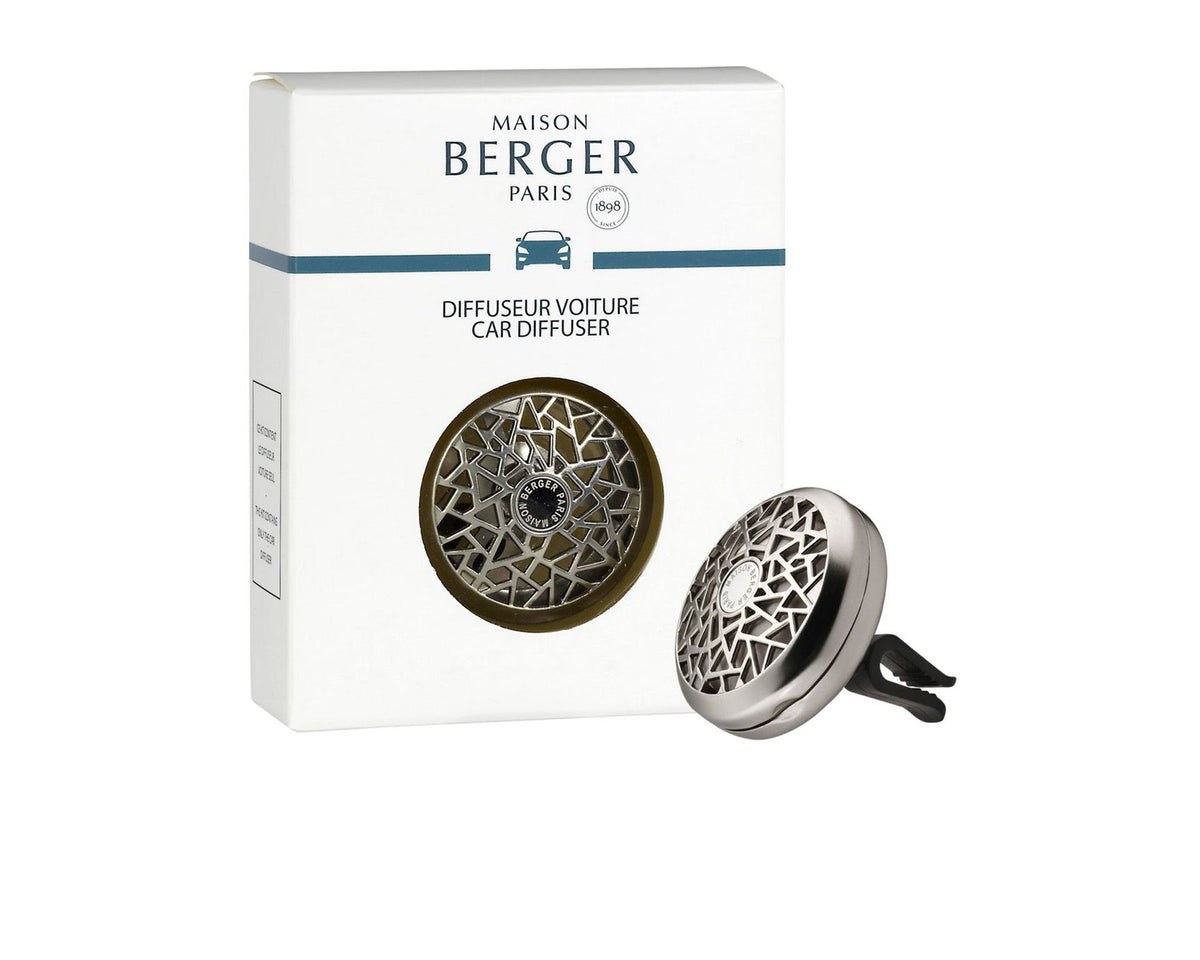 Car Diffuser, Graphic Nickel, Lampe Berger
