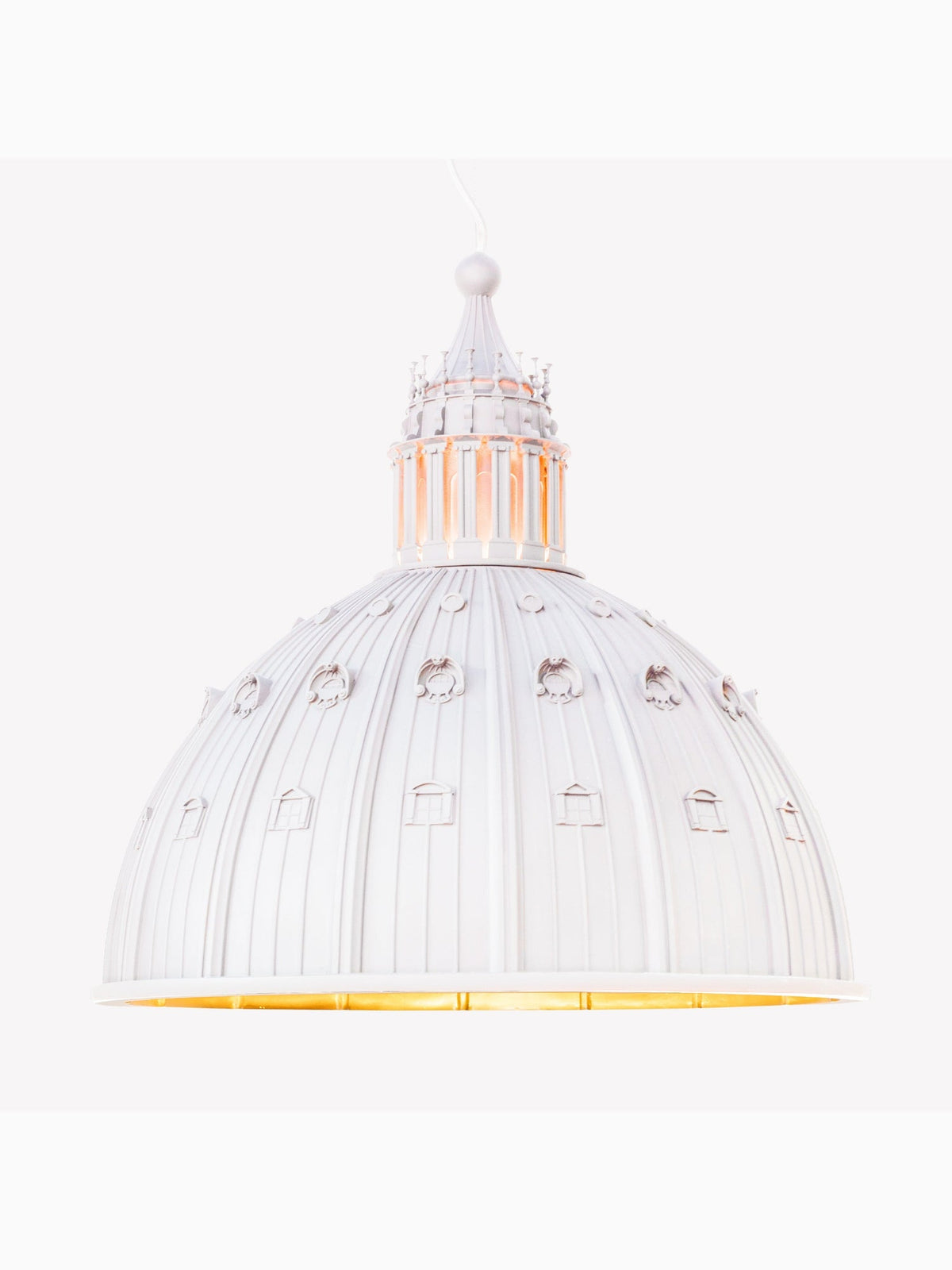 Cupolone Ceiling Lamp, White, Seletti