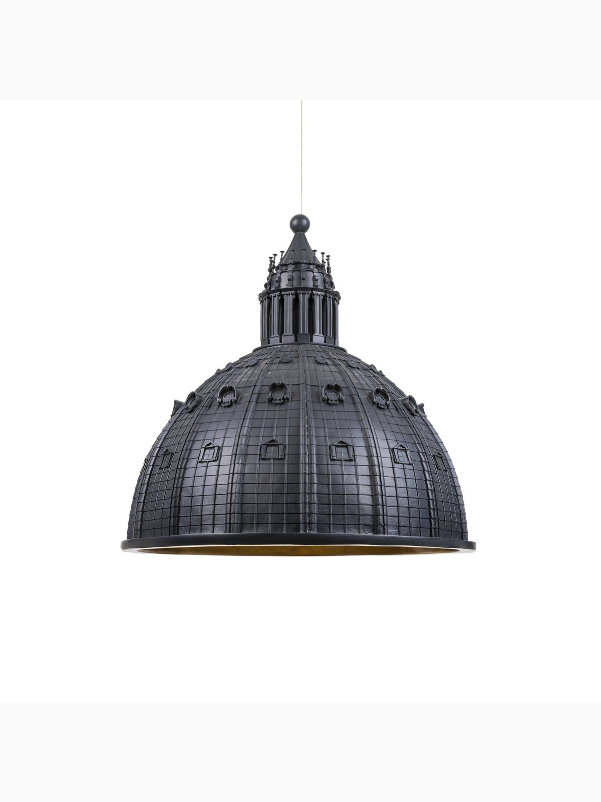 Cupolone Quarantacinque Ceiling Lamp, Grey, Seletti