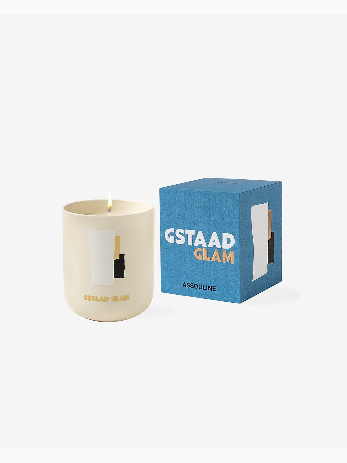 Gstaad Glam Travel From Home Candle, Assouline