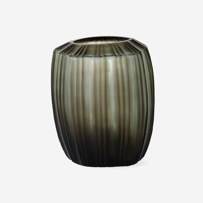 Malibu Vase M, Indigo / Smoke Grey, GUAXS