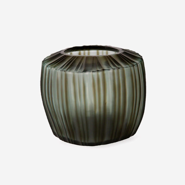 Malibu Vase S, Indigo / Smoke Grey, GUAXS