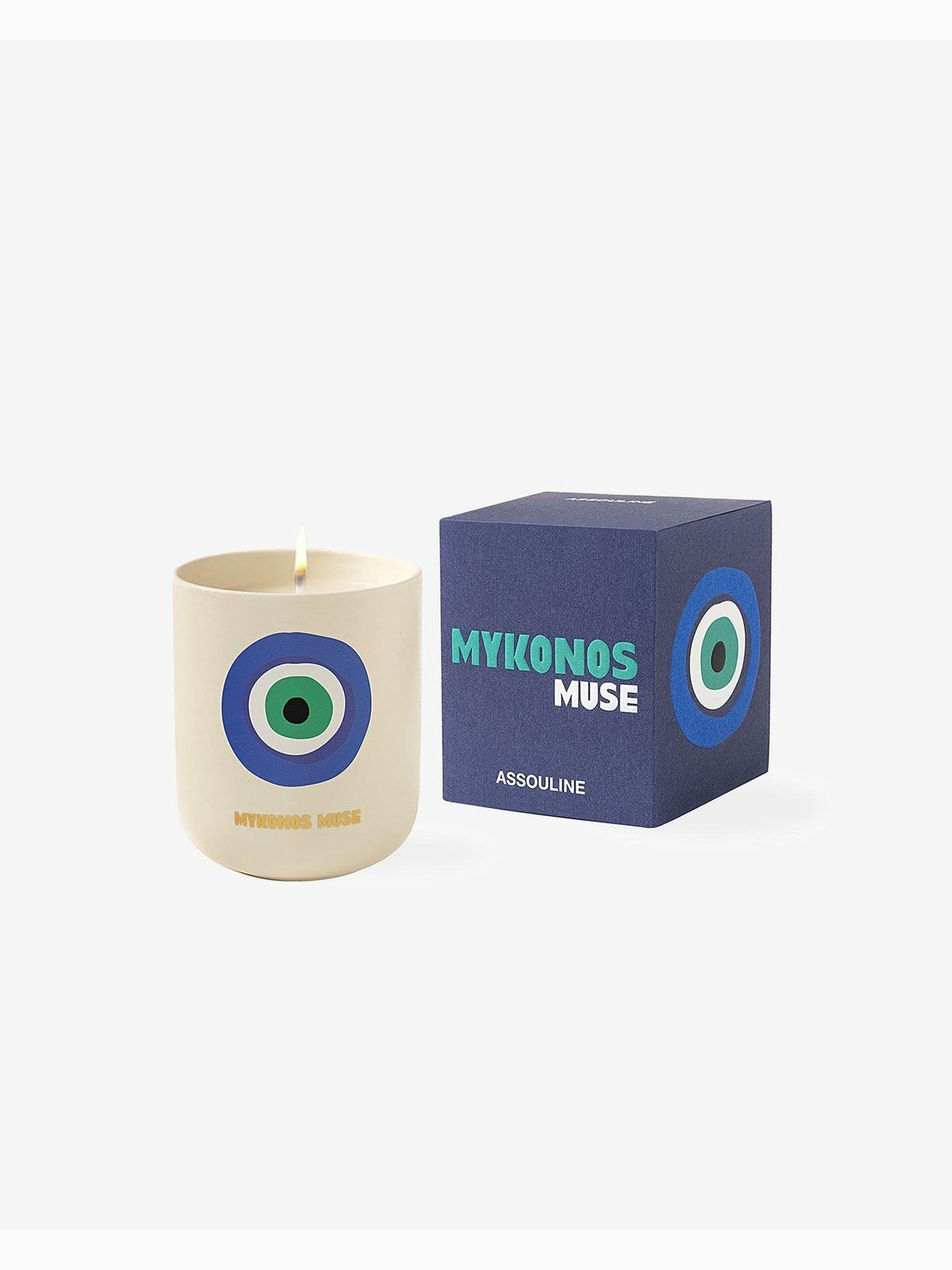 Mykonos Muse Travel From Home Candle, Assouline
