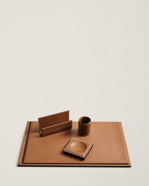 Brennan Leather Pencil Cup, Ralph Lauren Home (3)