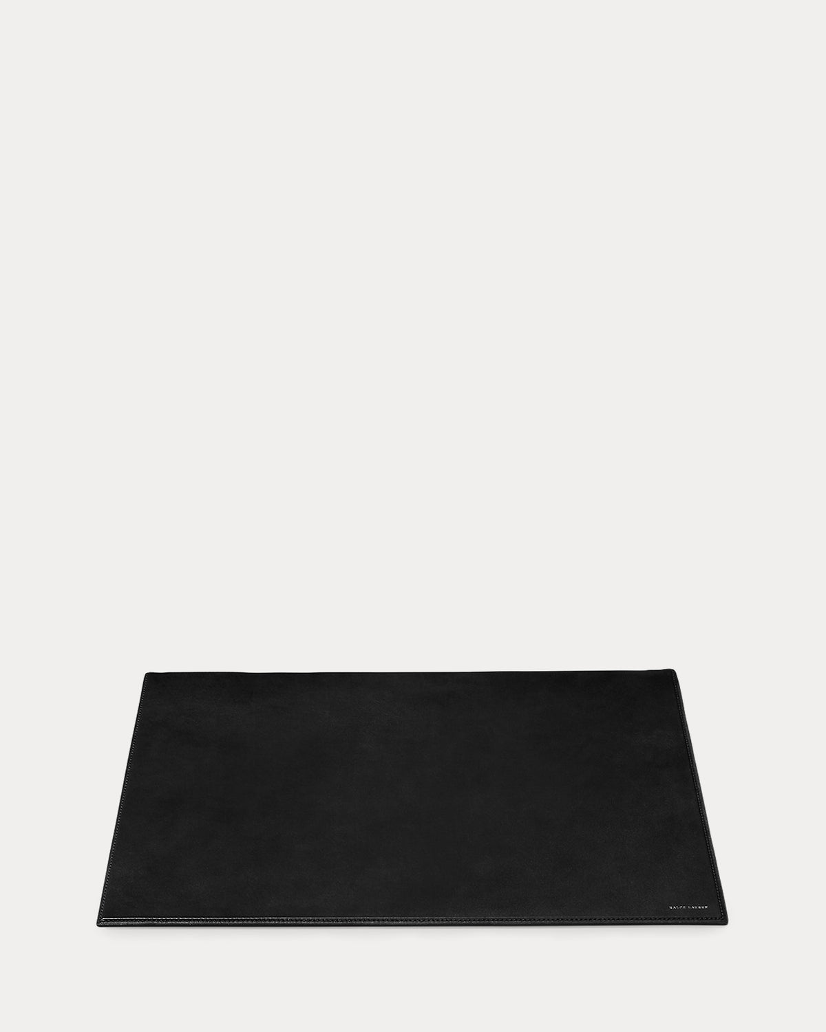 Brennan Small Leather Desk Blotter, Saddle, Ralph Lauren Home