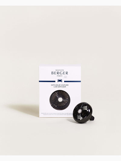 Car Wheel Car Diffuser Vent Clip, Gun Metal, Lampe Berger