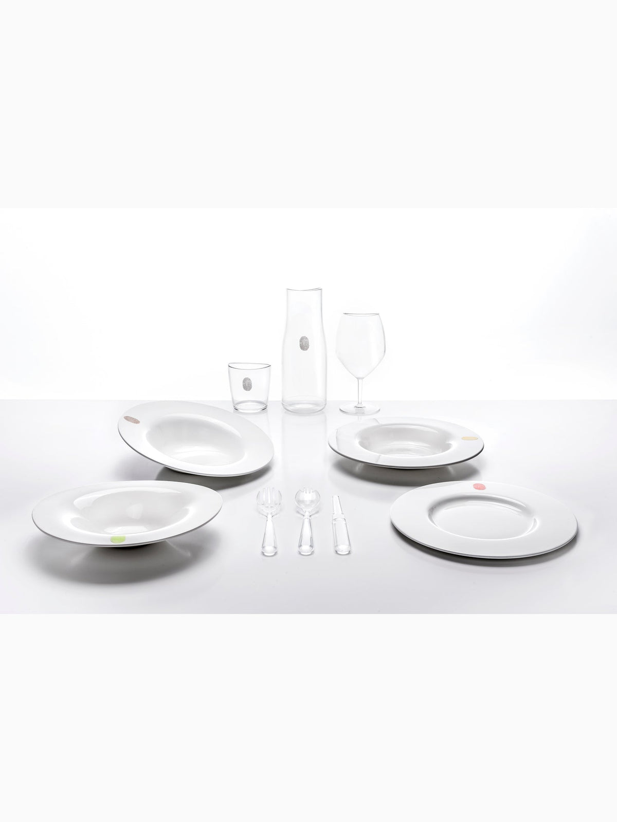 I.D. Ish by D'O Plate, Summer (Set of 4), Kartell (2)