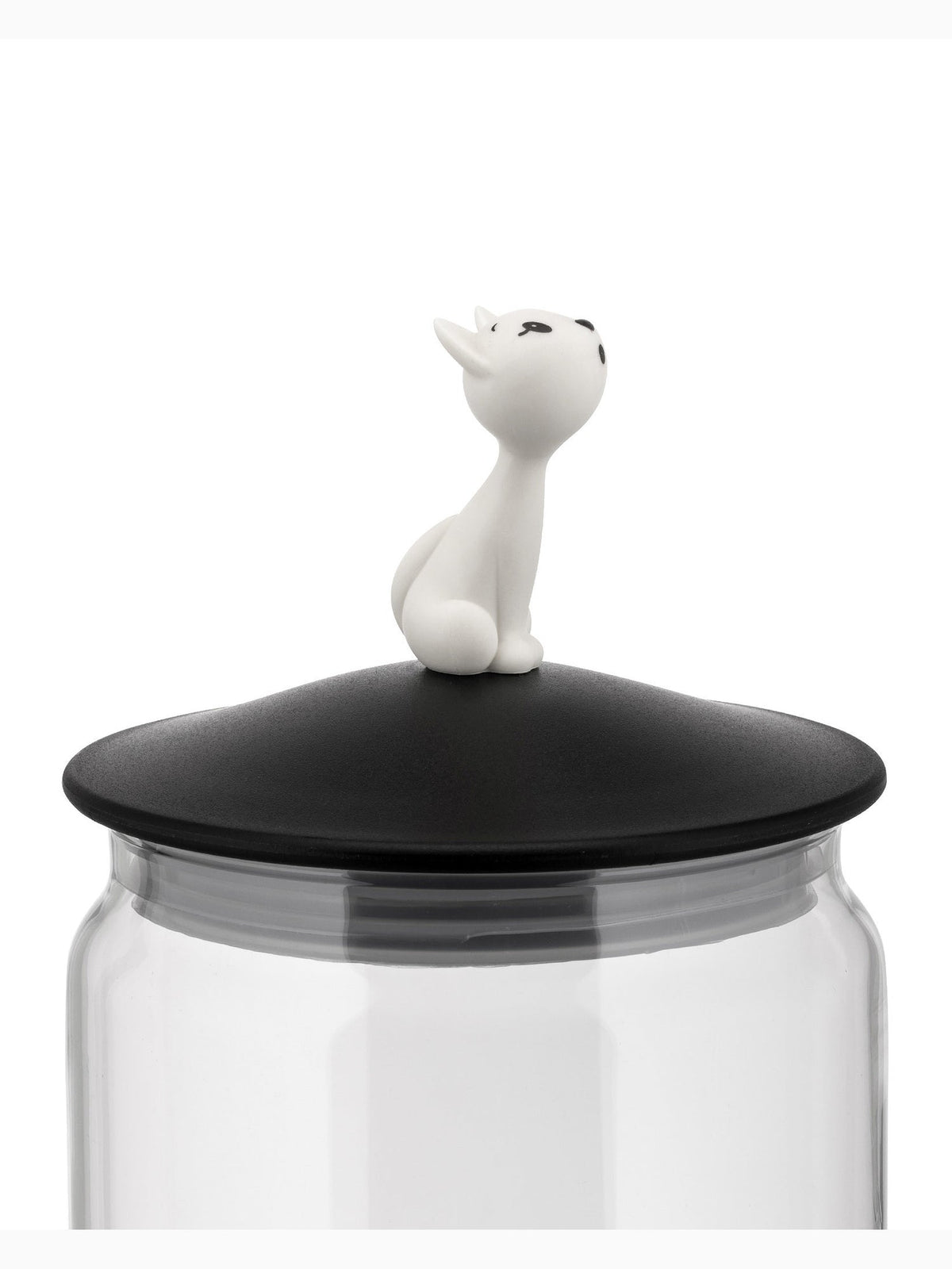 MiòJar Cat Food Jar, Black, Alessi (2)