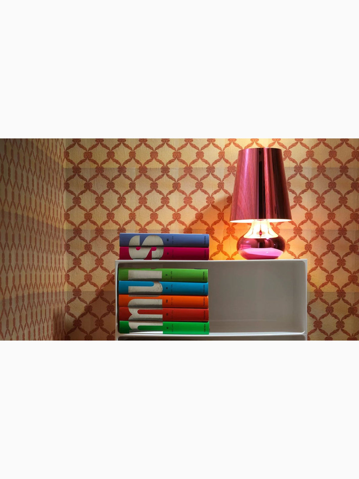 Cindy Table Lamp, Fuchsia Pink, Kartell (5)
