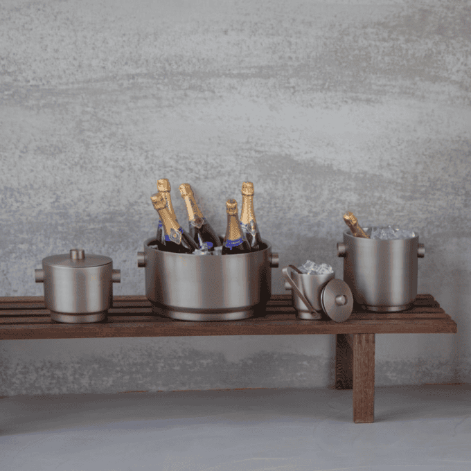 Rondo Wine Bucket Double Wall, Soft Black, XLBoom (5)
