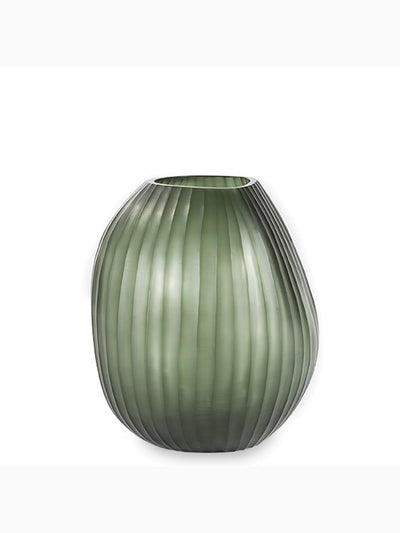 Patara Round Vase, Light Steelgrey / Black Steelgrey, GUAXS (3)
