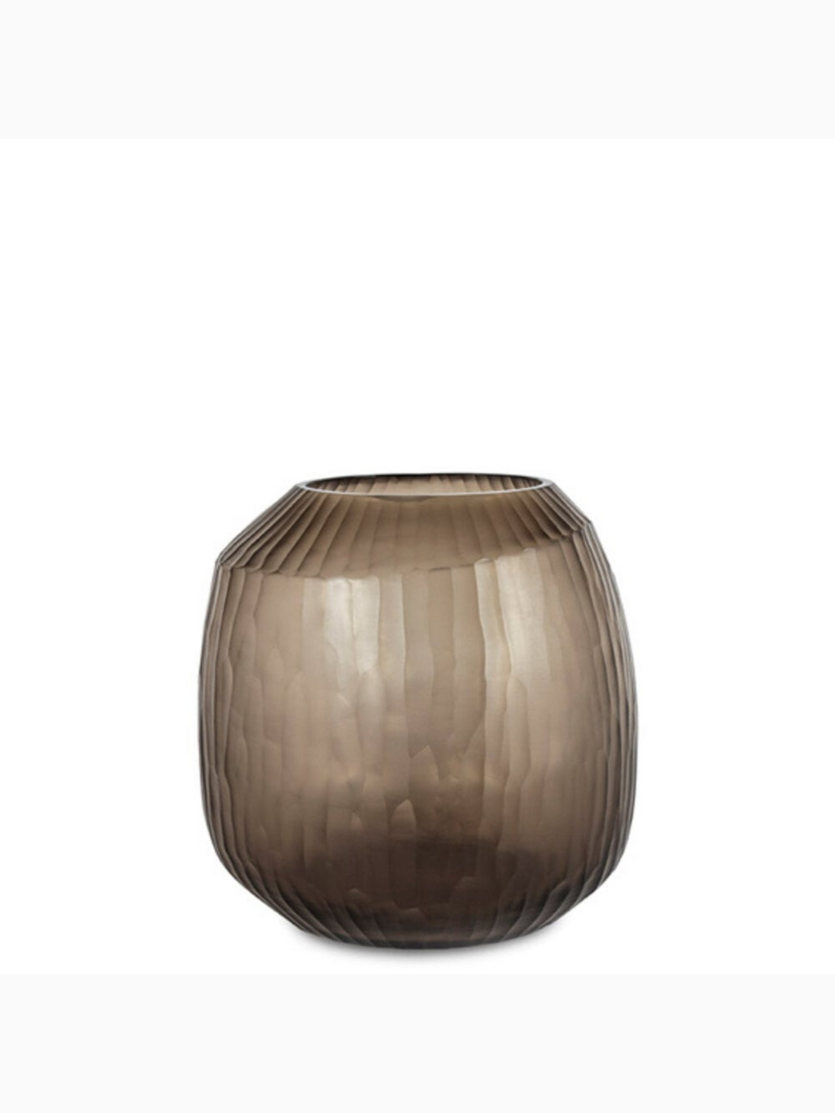 Malia Vase M, Smoke Grey, GUAXS (2)