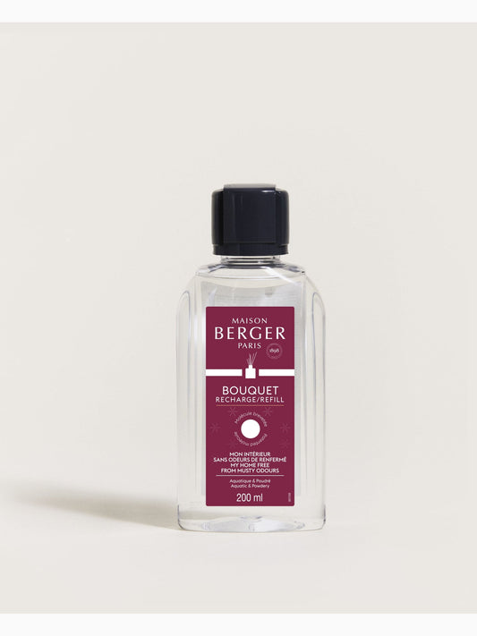 Mon Intérieur Sans Odeurs de Renfermé Reed Diffuser Refill 200 ml, Lampe Berger