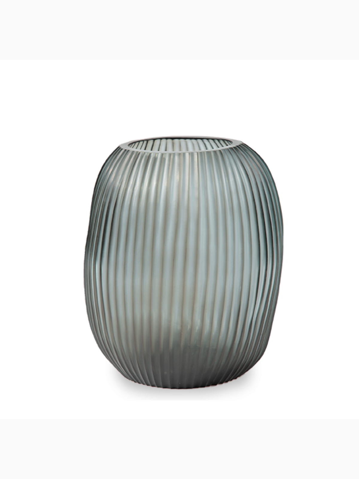 Nagaa Vase L, Indigo / Smoke Grey, GUAXS