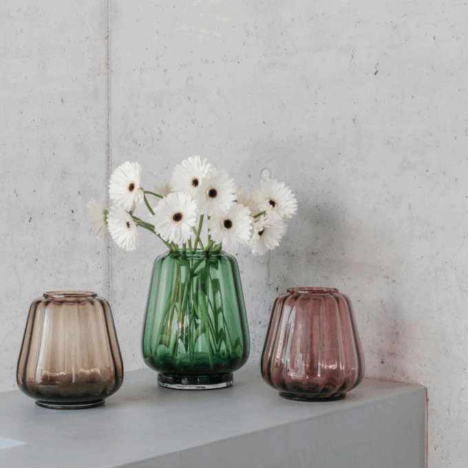 Kuro Wave Vase Large, Moss, XLBoom (3)