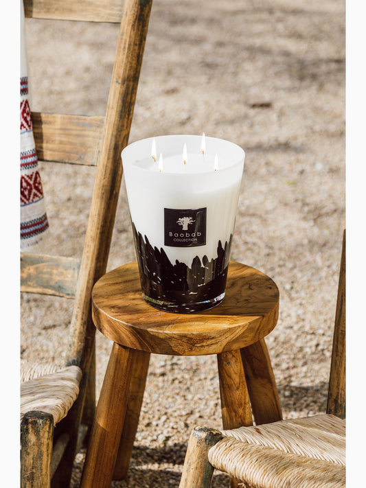 Feathers Scented Candle, Max 16, Baobab Collection