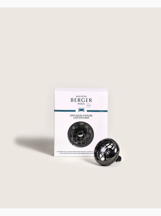 Résonance Car Diffuser Clip, Gun Metal, Lampe Berger