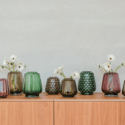 Kuro Prism Vase Small, Moss, XLBoom (2)