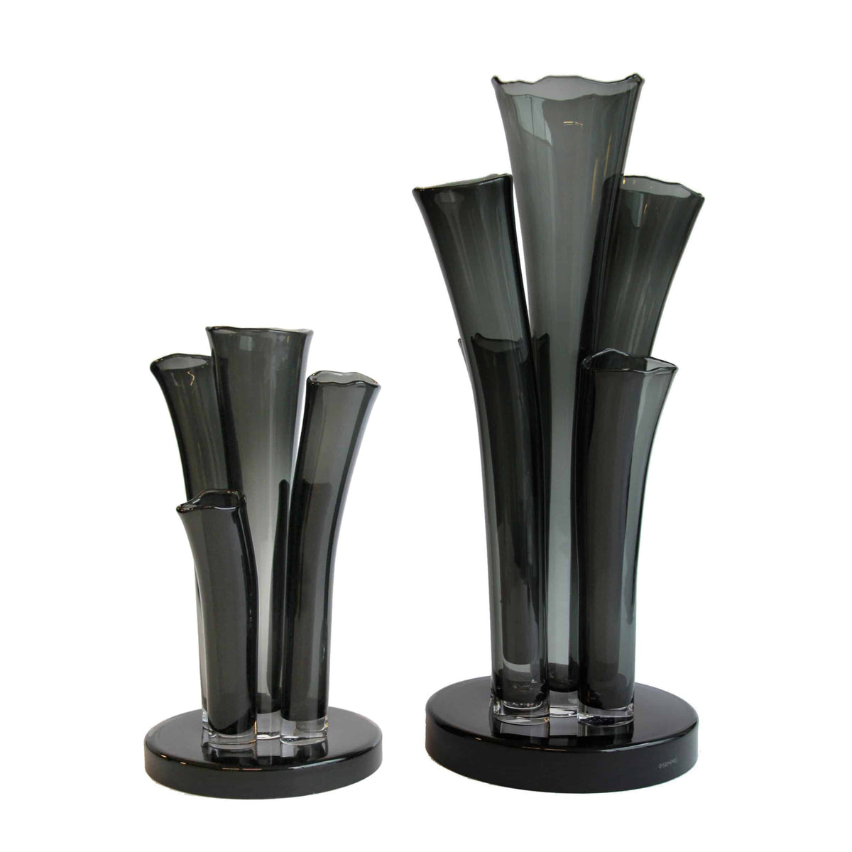 Angelina Vase M, Grey, Sempre