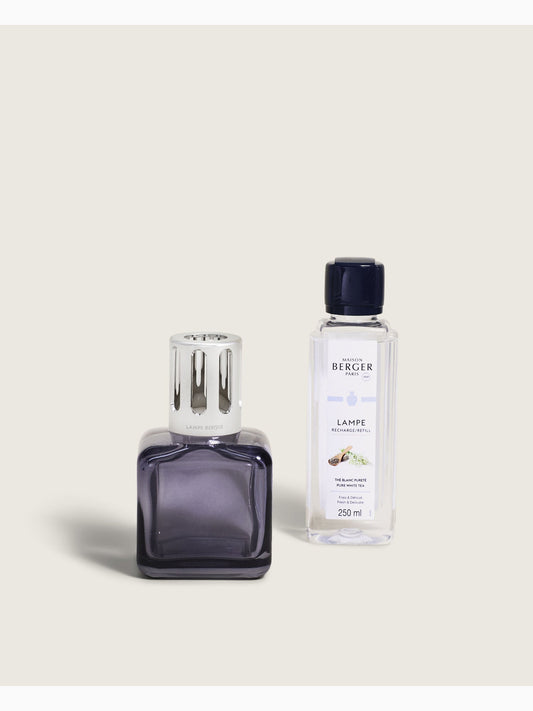 Glaçon Lamp Gift Set, Grey, Lampe Berger