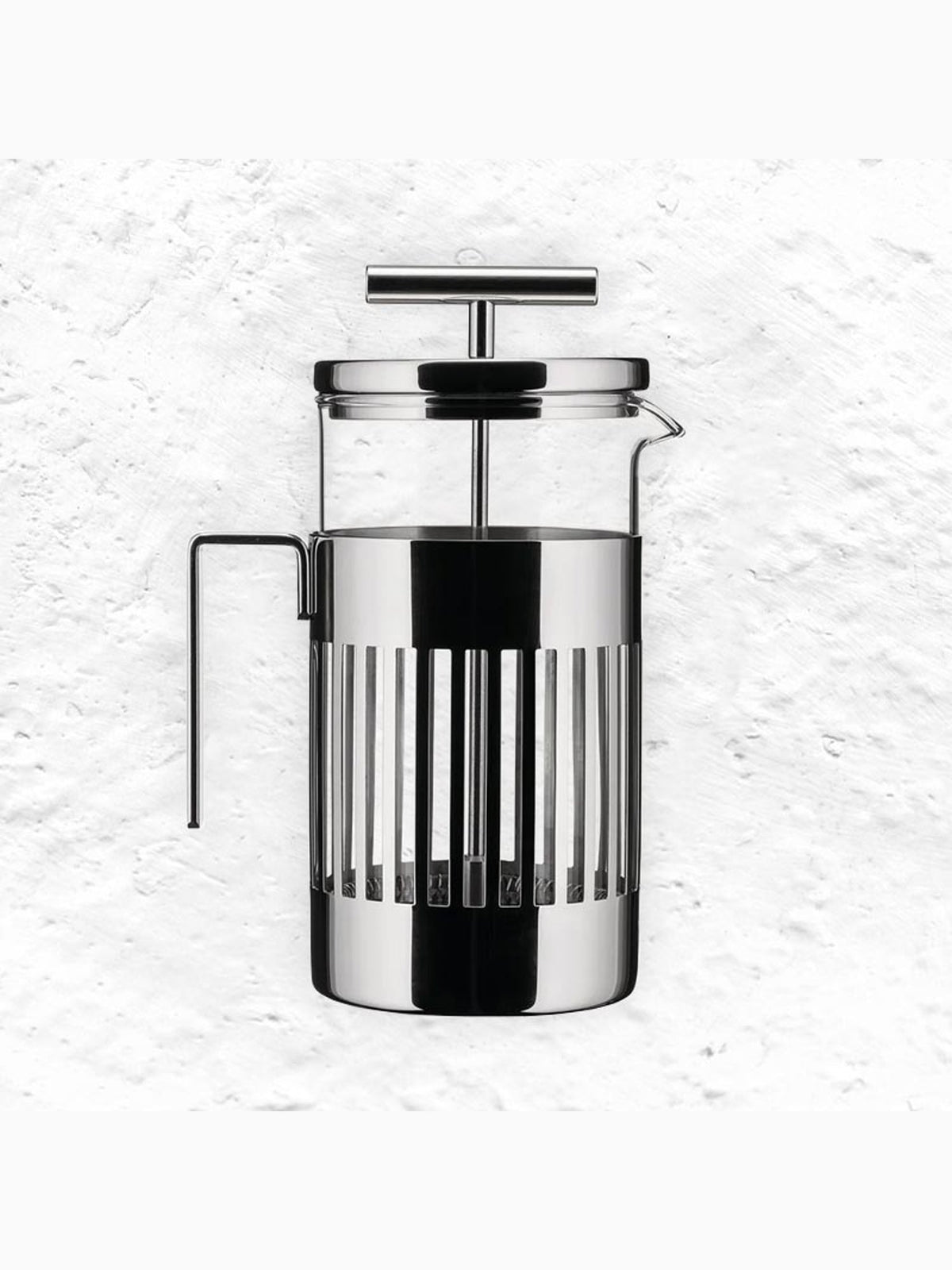 9094 Press Filter Coffee Maker, 8 Cups, Alessi