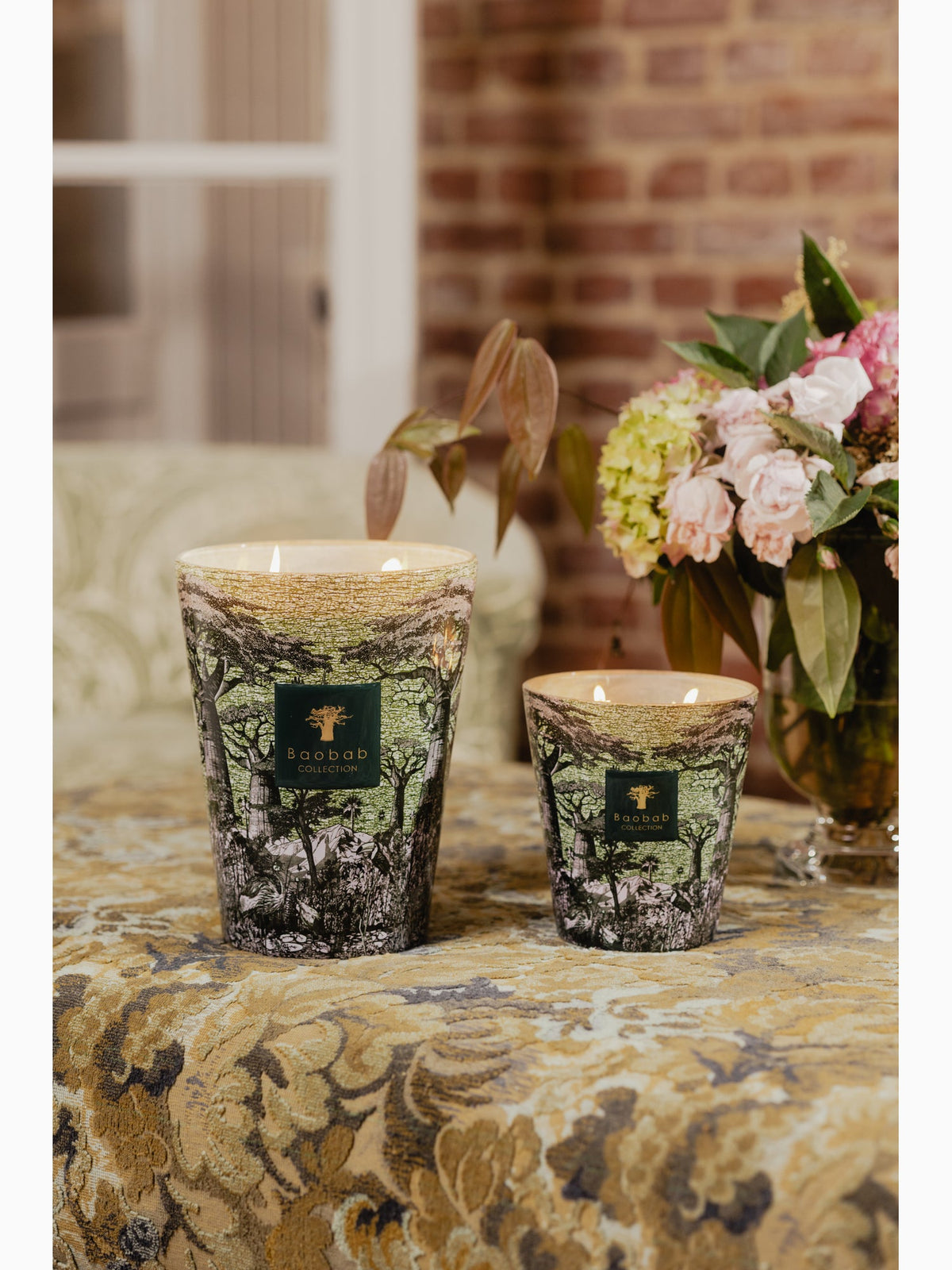 Sacred Trees Touba Scented Candle, Max 10, Baobab Collection