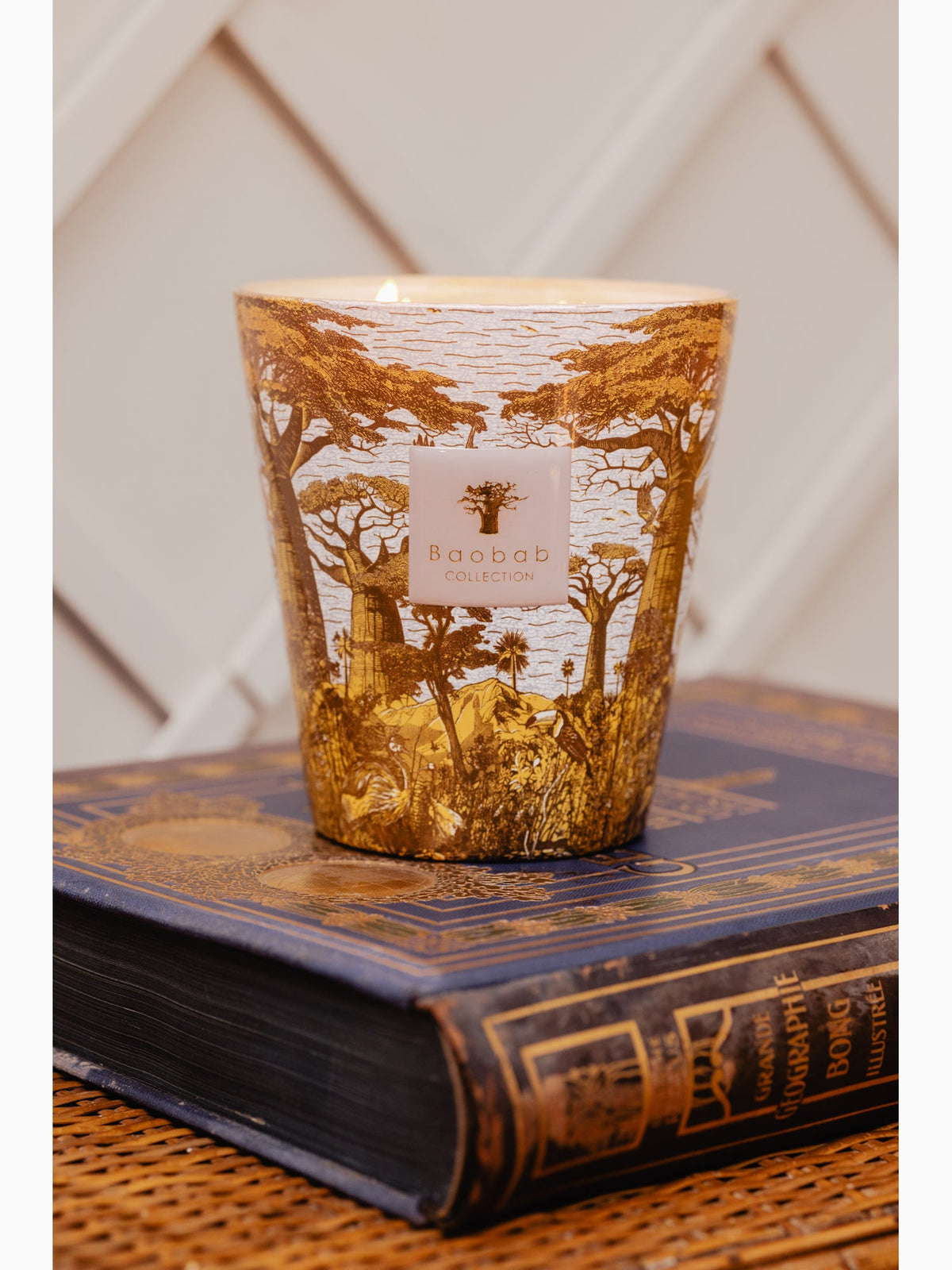 Sacred Trees Bounkani Scented Candle, Max 10, Baobab Collection (3)